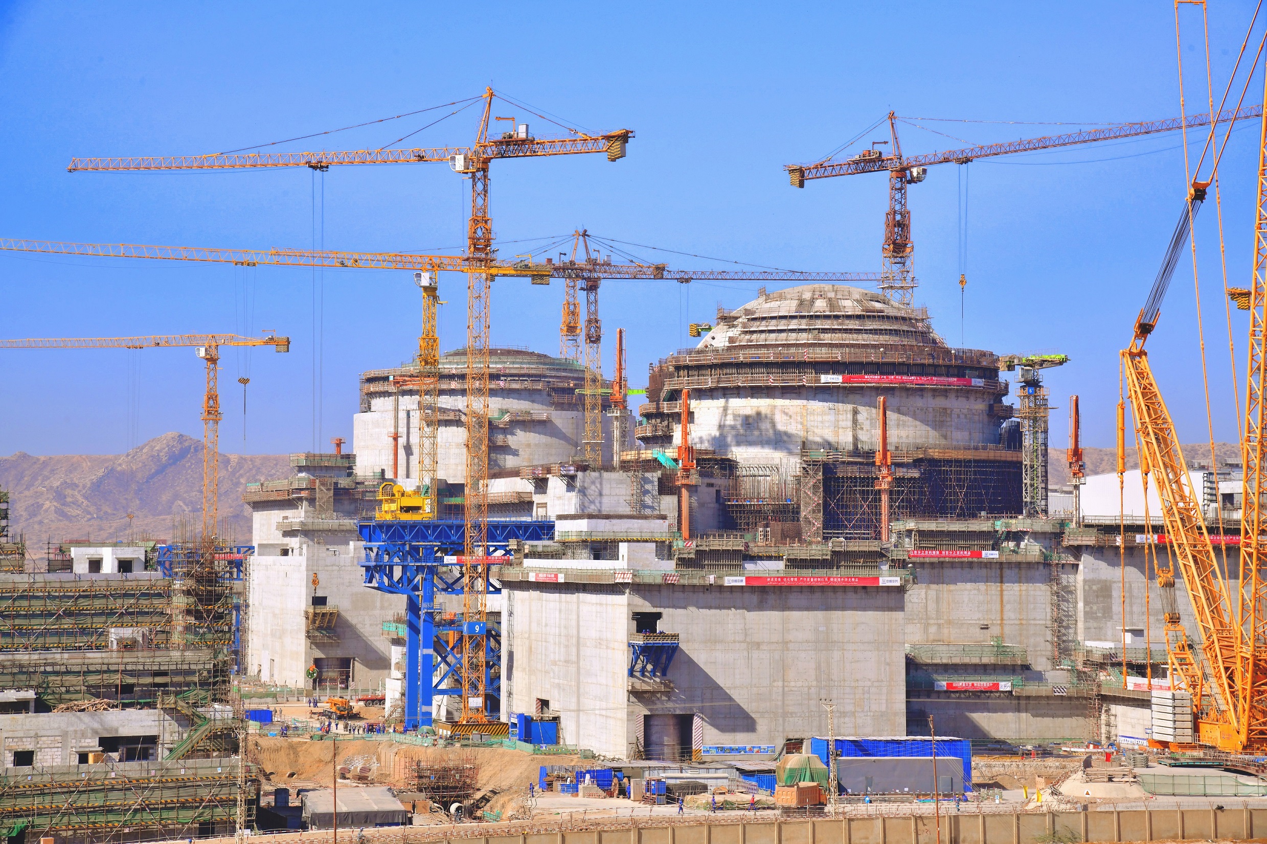 Chashma C-4 Nuclear Power Plant at Chashma, on January 02, 2014