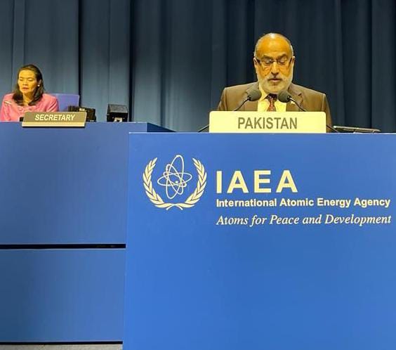 Chairman Addressed 66th General Conference at IAEA